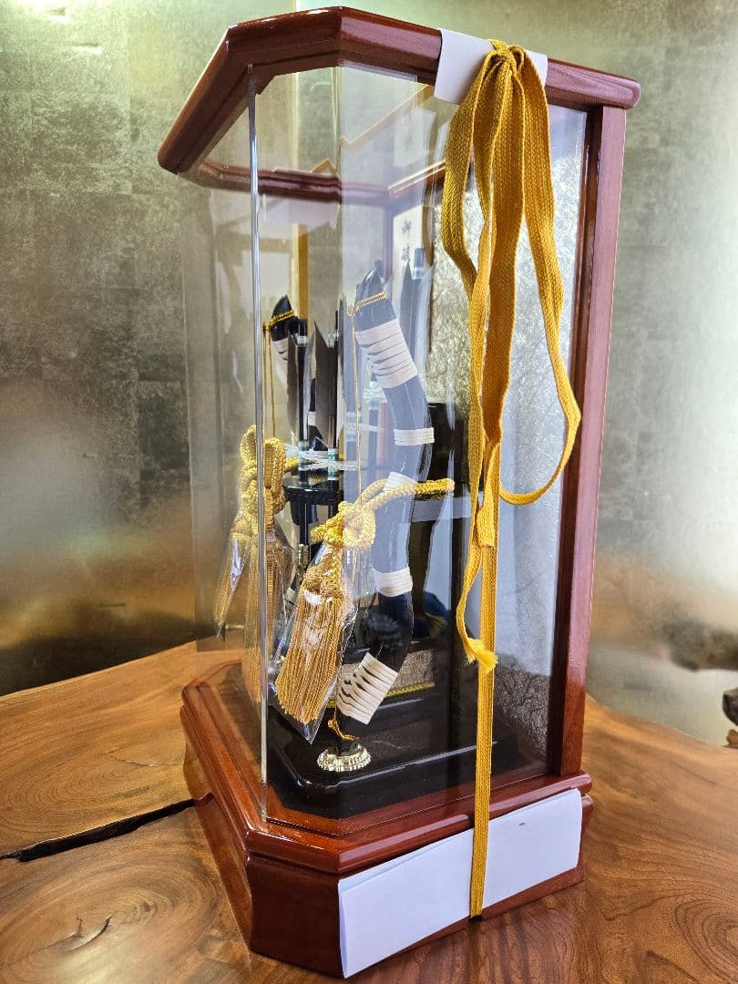 【展示品限り】正月飾り　破魔弓　ケース飾り　※閉店セール　Y15