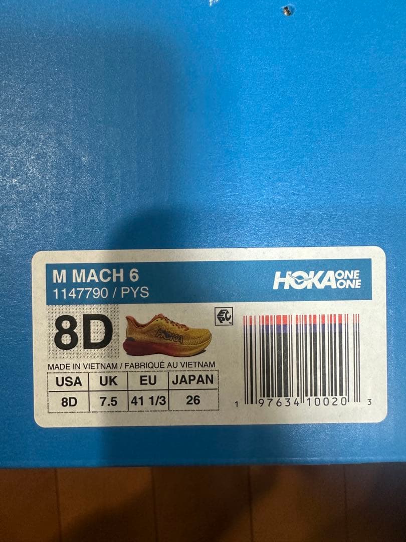 HOKA ONE ONE (ホカオネオネ) MACH 6 (マッハ6)