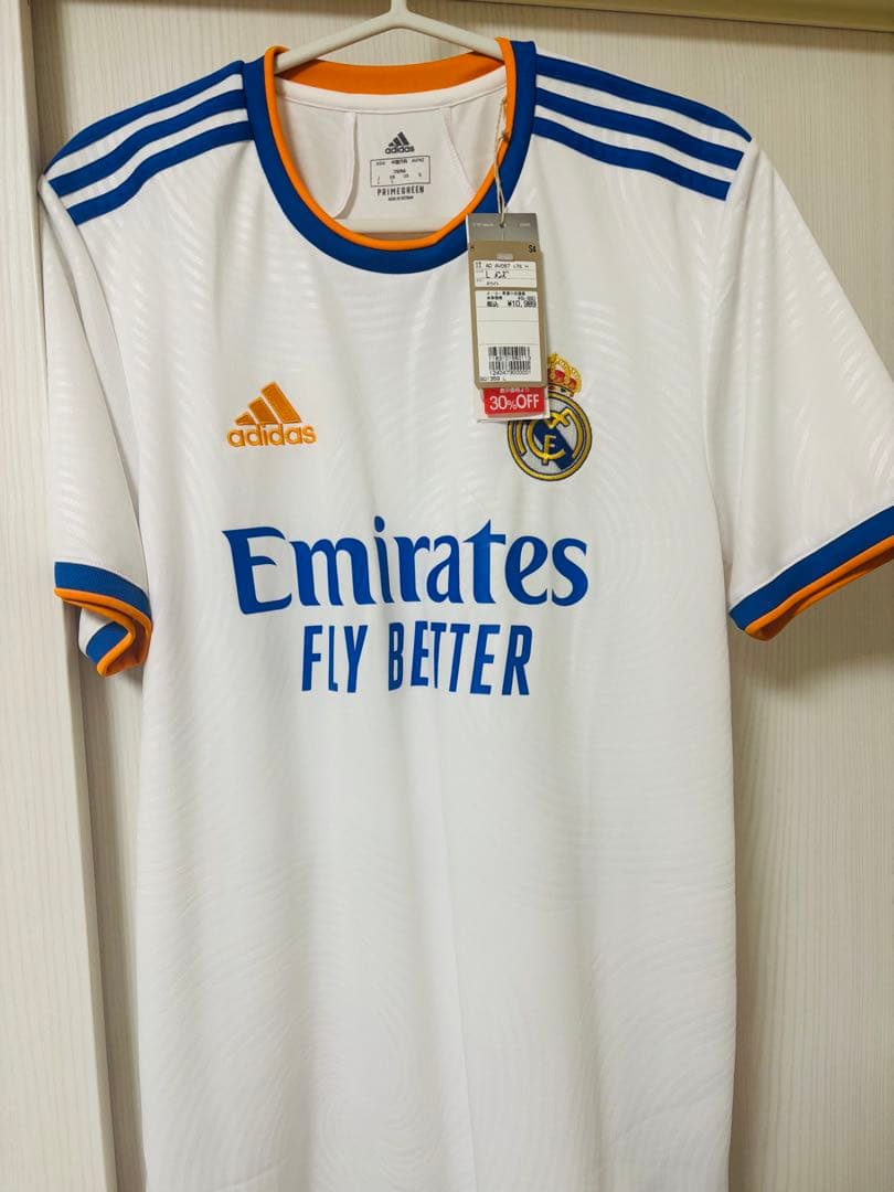 adidas レアル・マドリード　ユニフォーム　ヴィニシウス