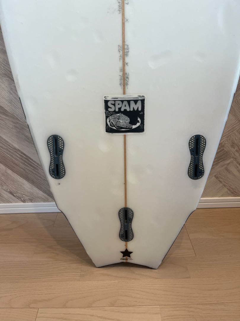 サーフィン・ボディボード SUPER BRAND SPAM5'7 26.4L