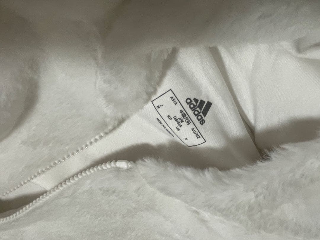 アディダス スリーストライプス ボアフリースセットアップ　ゴルフ