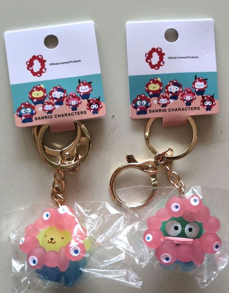 EXPO2025 サンリオ× ミャクミャク クリアカラー キーホルダー全7種
