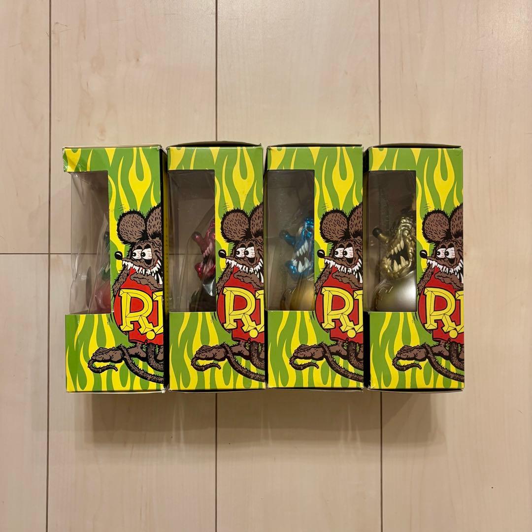 Rat Fink Wacky Wobbler フィギュア 4体セット