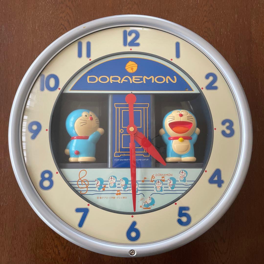 レア商品 非売品 ドラえもん壁掛け時計 大山のぶ代さん - メルカリ