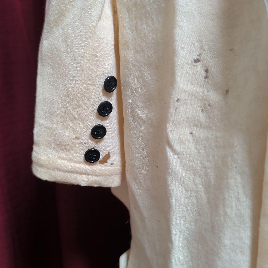 【ジャンク品】alice auaa　初期タグ　ロング白コート　アリスアウアア