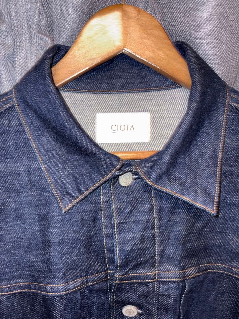美品 CIOTA New Double Pocket Denim Jacket