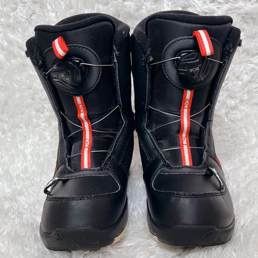 美品　K2 MINI TURBO BOA スノーボードブーツ キッズ用　20cm