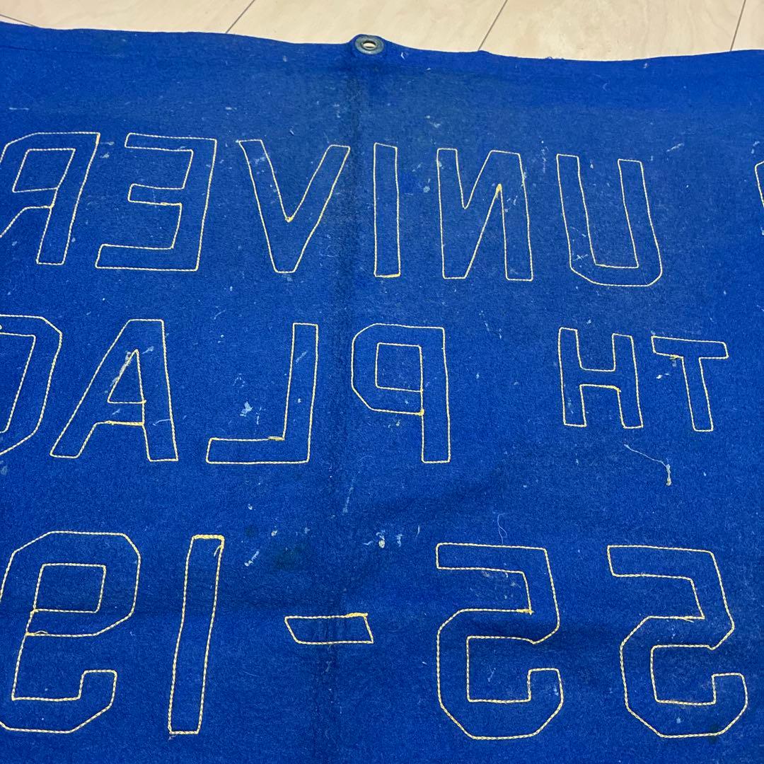 50s OHIO大学 オハイオ大学 ビンテージ 記念バナー 旗 フェルト