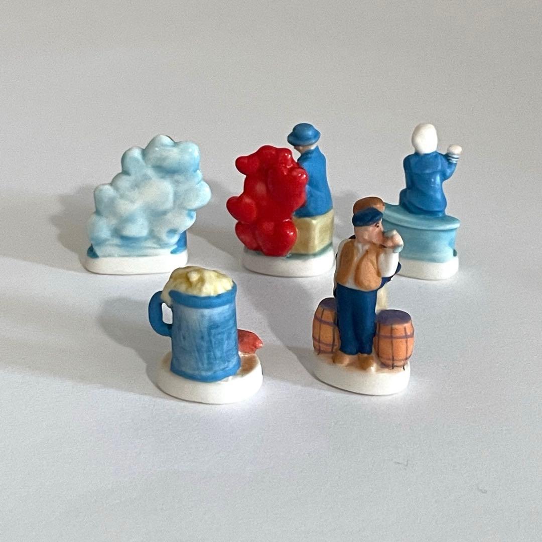 ミュージック　レア　フェーブ　ヴィンテージ　フェーヴ　フランス　陶器　ミニチュア