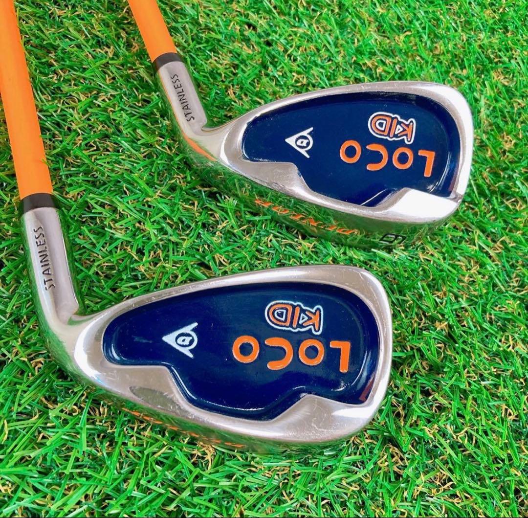 DUNLOP LOCO KID ジュニアゴルフクラブセット