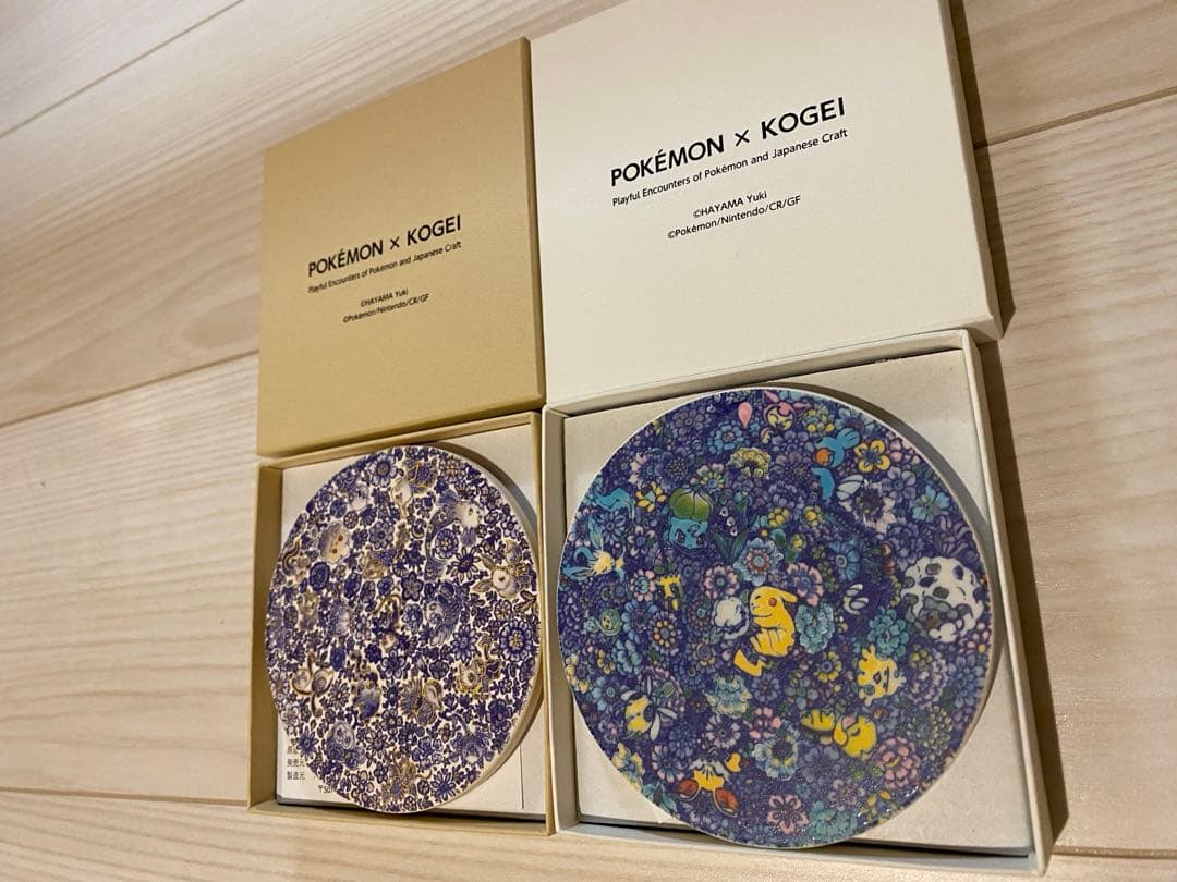 ポケモン×工芸展 コースター 2枚セット 葉山有樹