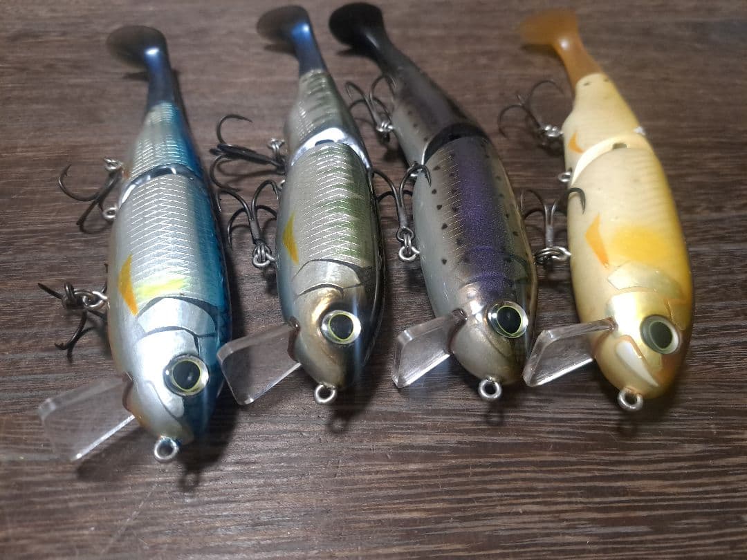 エバーグリーン　ティンバーフラッシュJr.　4本まとめて