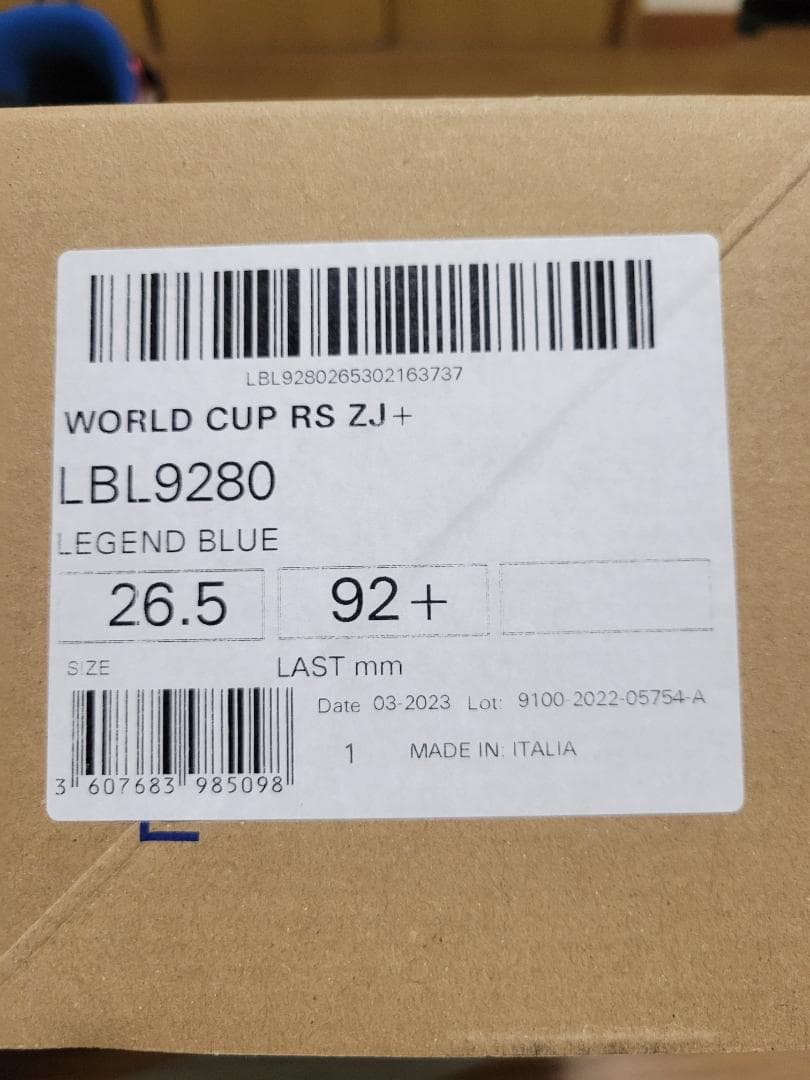 スキー LANGE WORLD CUP RS ZJ+ LEGEND BLUE