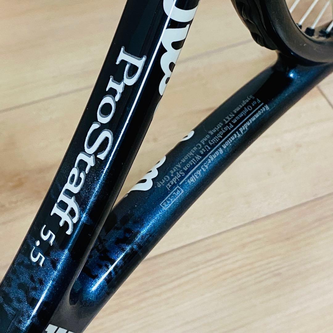 Wilson テニスの王子様 切原赤也モデル ウィルソン プロスタッフ5.5