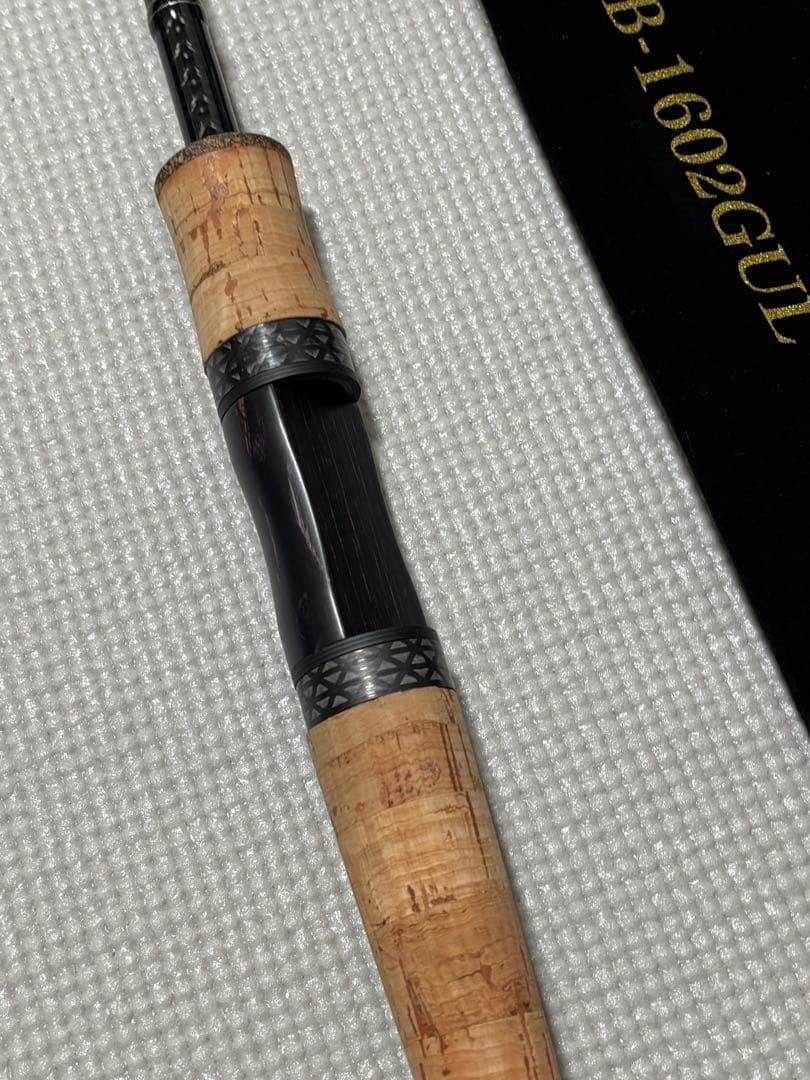 美品】ムカイ エアースティック ジェットブラック グラスフィール(保証