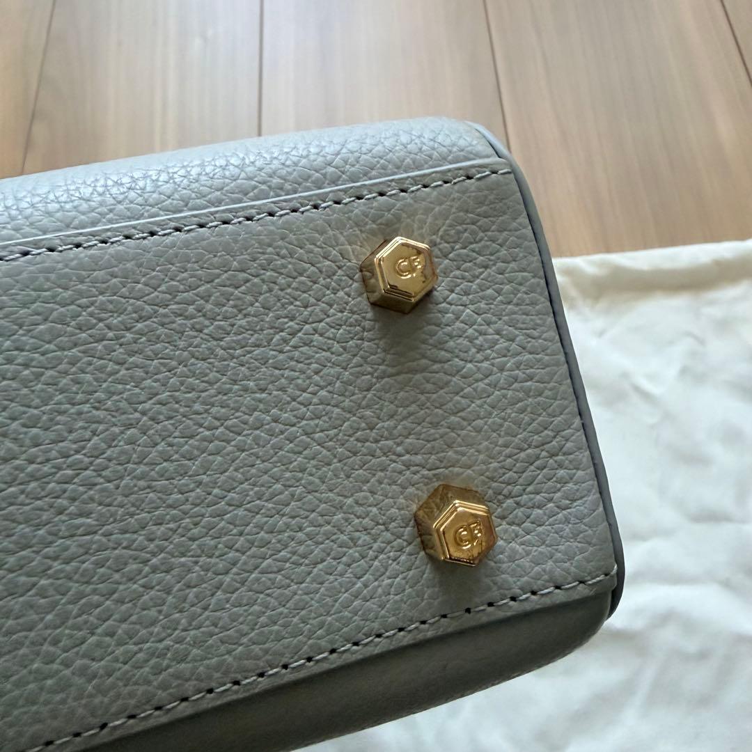 【美品】CAFUNE カフネ STANCE BAG スタンスバッグ グレー