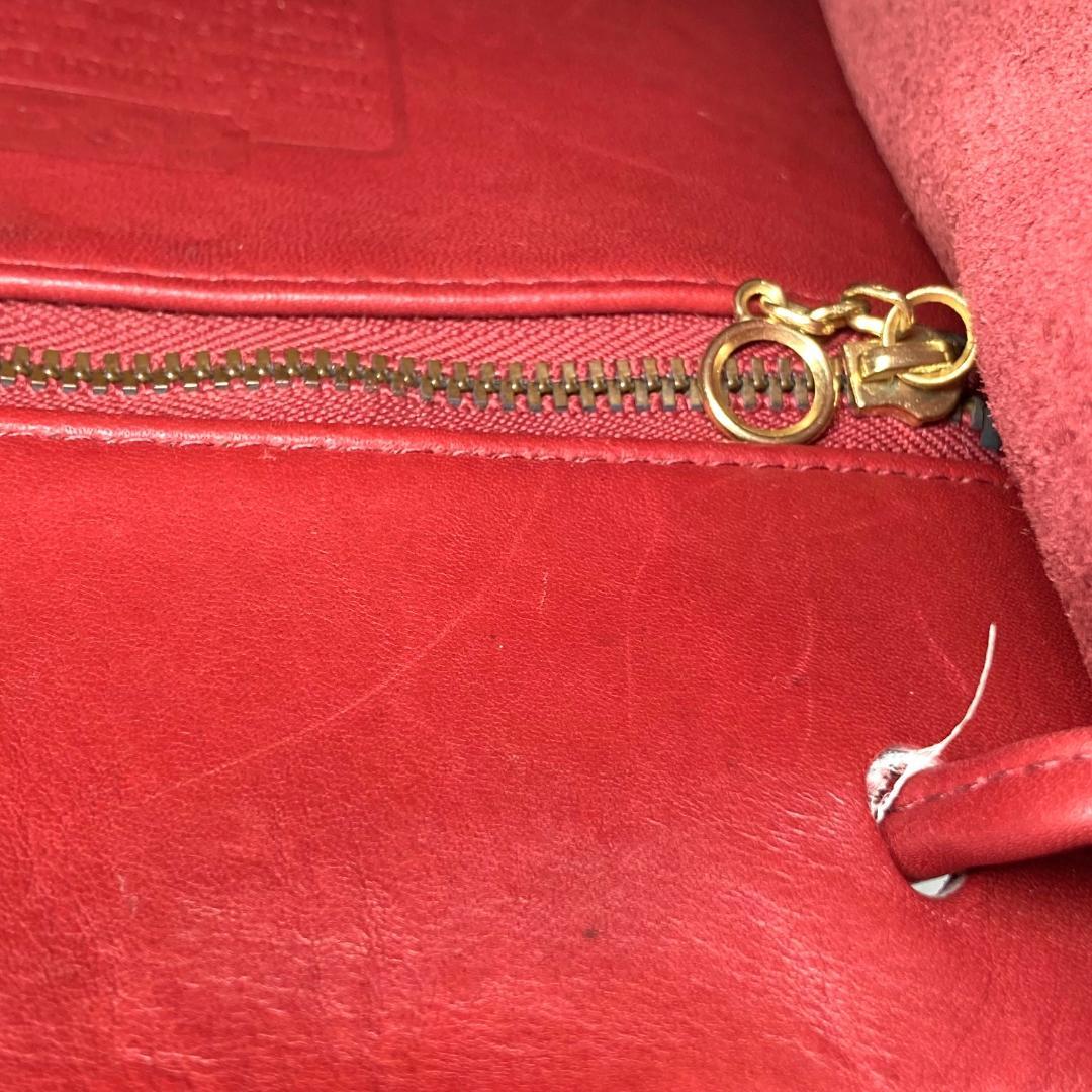 COACH コーチ　オールドコーチ　90S リュック　レッド　F5C-9960