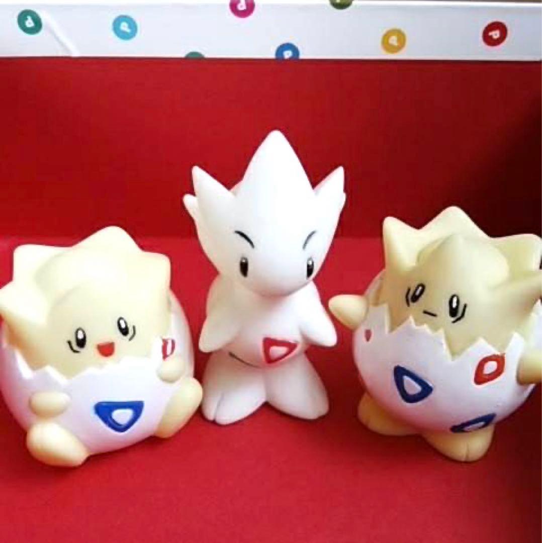 ポケモンキッズ指人形 初期 トゲピー・トゲチック ソフビ - メルカリ