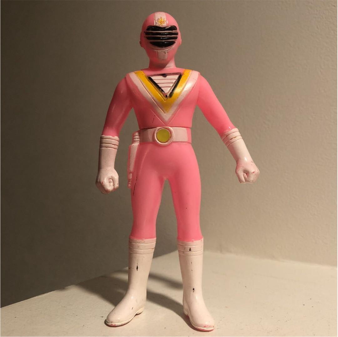地球戦隊 ファイブマン ファイブピンク ソフビ - メルカリ
