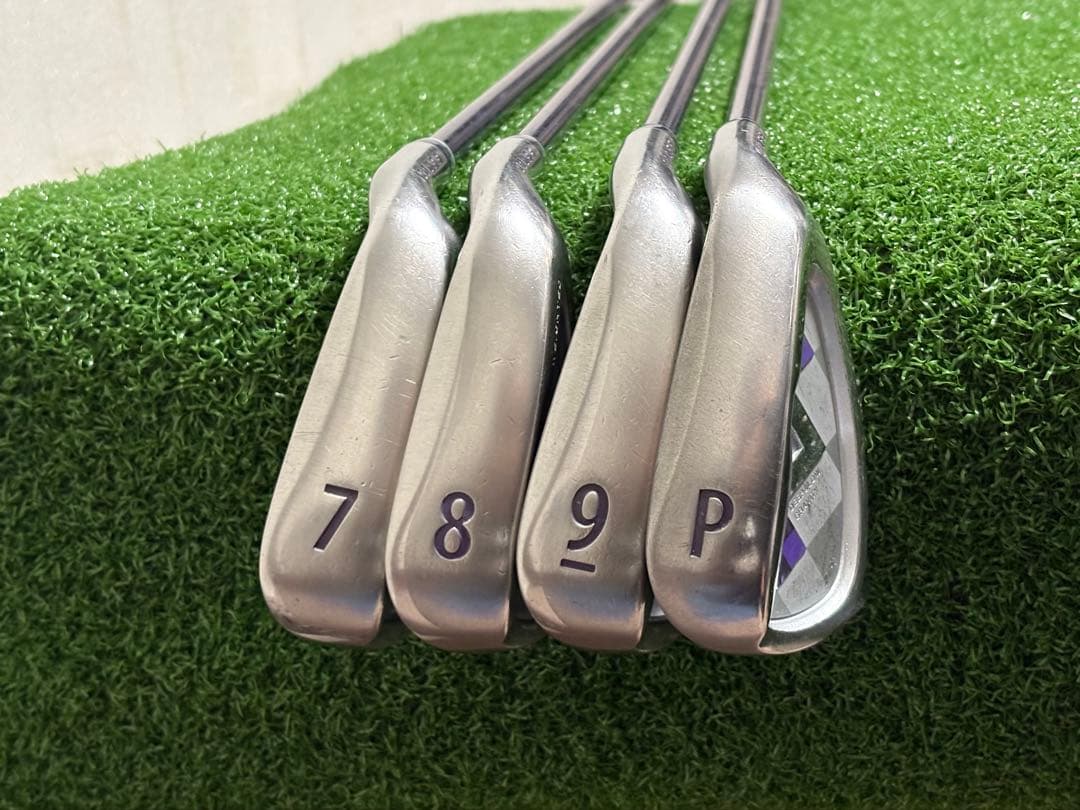 レディース人気！ONOFFオノフ アイアンセット4本 フレックスL