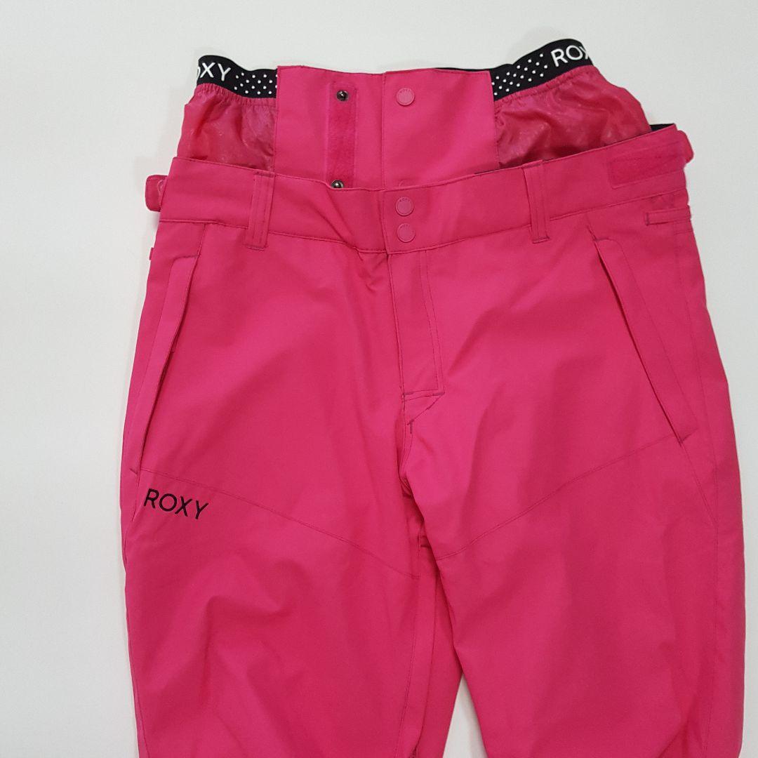 美品 ロキシー レディース スノーウェア L/M 上下セット スノーボード 防水