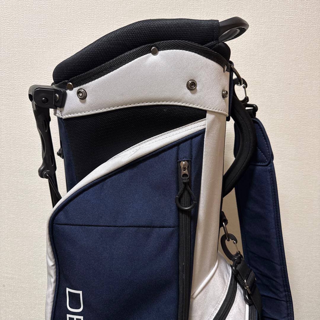 廃盤人気モデル DESCENTE デサント キャディバッグ スタンド式