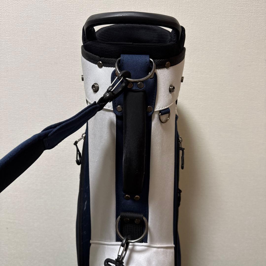 廃盤人気モデル DESCENTE デサント キャディバッグ スタンド式