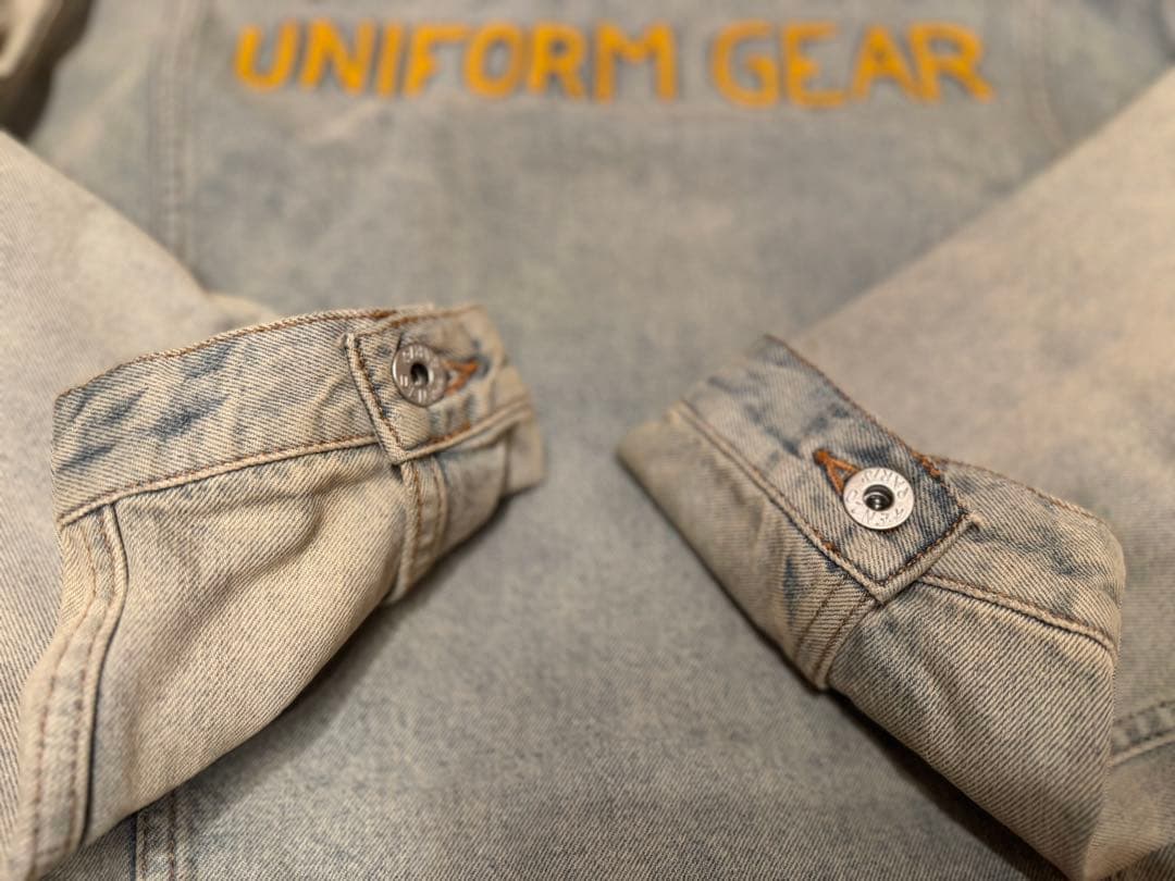 KENZO DRAWN VARSITY デニム トラッカー ジャケット　サイズM