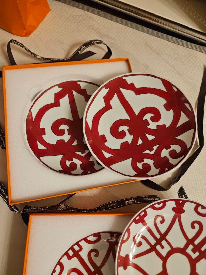 エルメス皿4枚