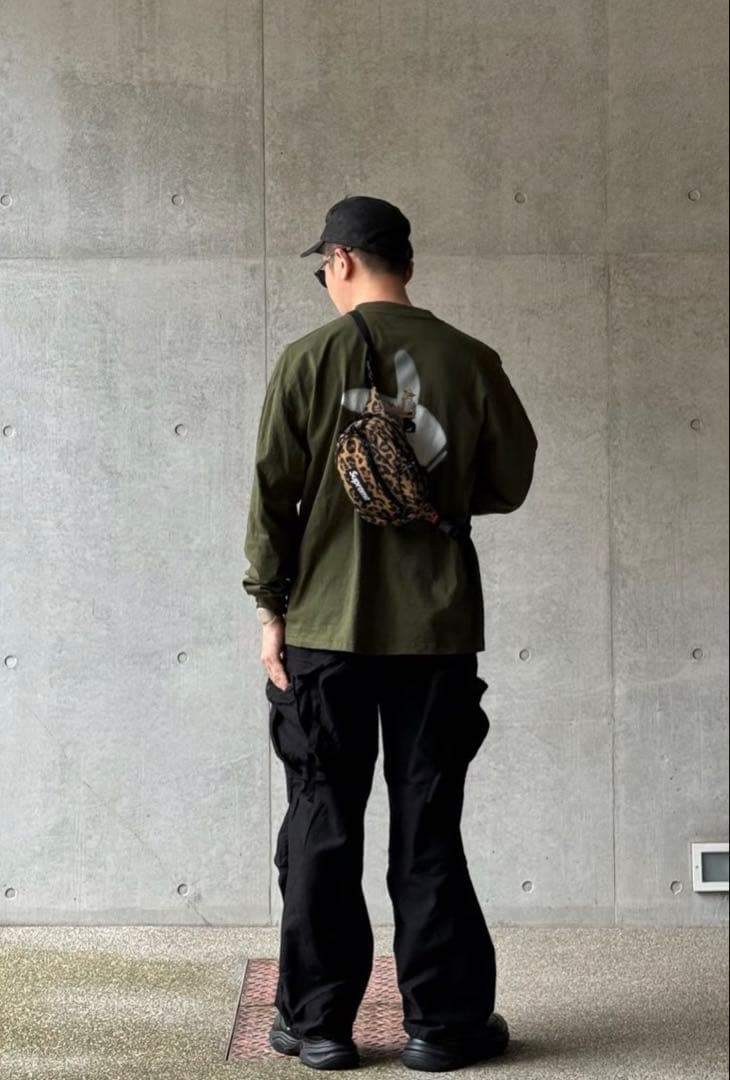 anytee m65 黒染め　カーゴパンツ