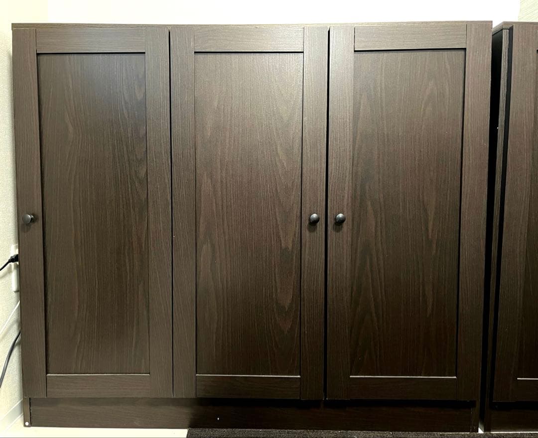 ニトリ サラ 収納棚 ( 幅114 奥行31 高さ100cm ) サイズ写真あり