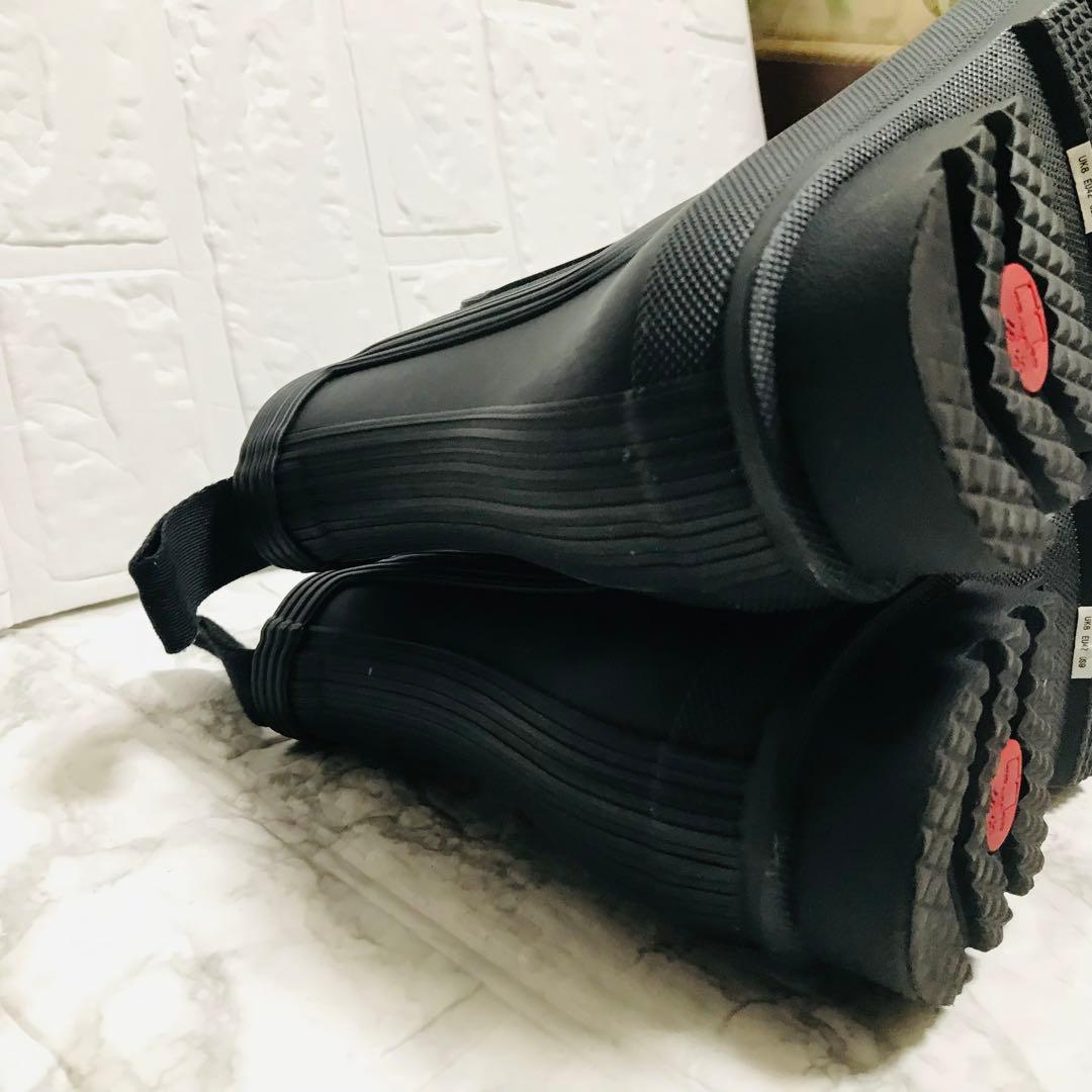 ✨美品✨HUNTER ハンター サイドゴア レインブーツ ブラック 27cm