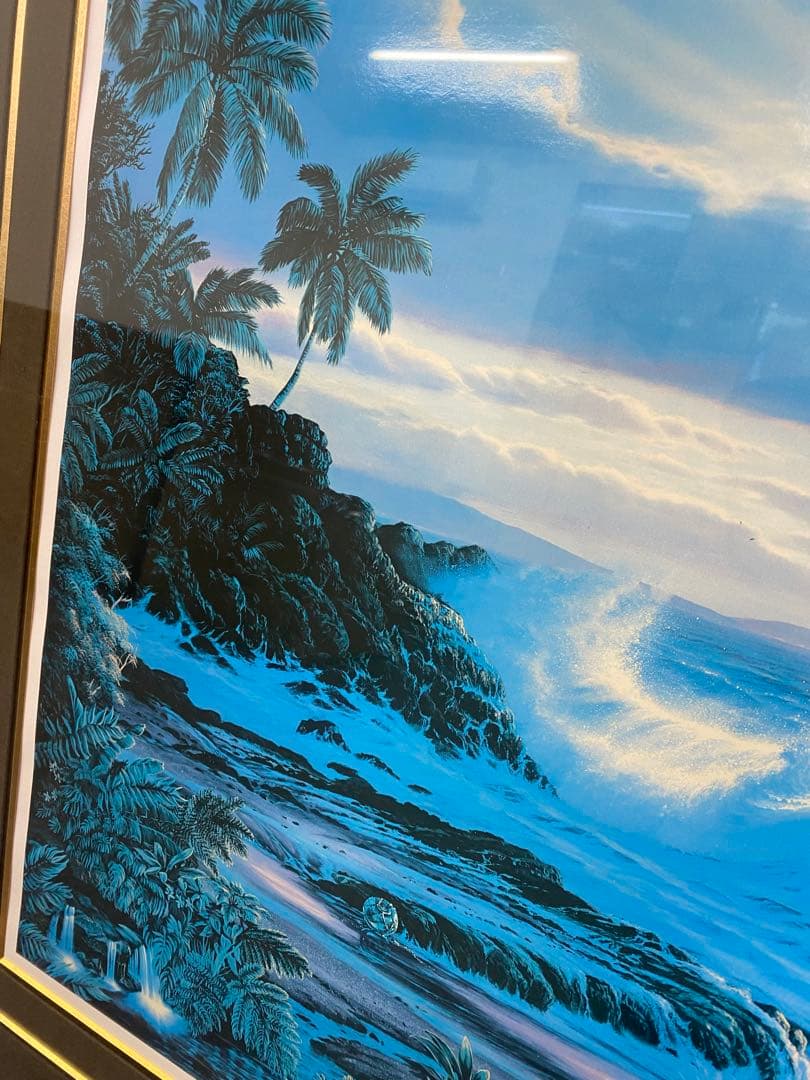 クリスチャン ラッセン本物 初期シルクスクリーン絵中サイン - メルカリ