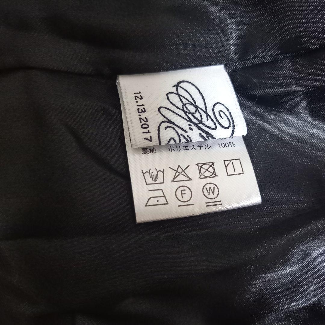 トリートユアセルフ サテンバルーンペプラムミニワンピース ブラック