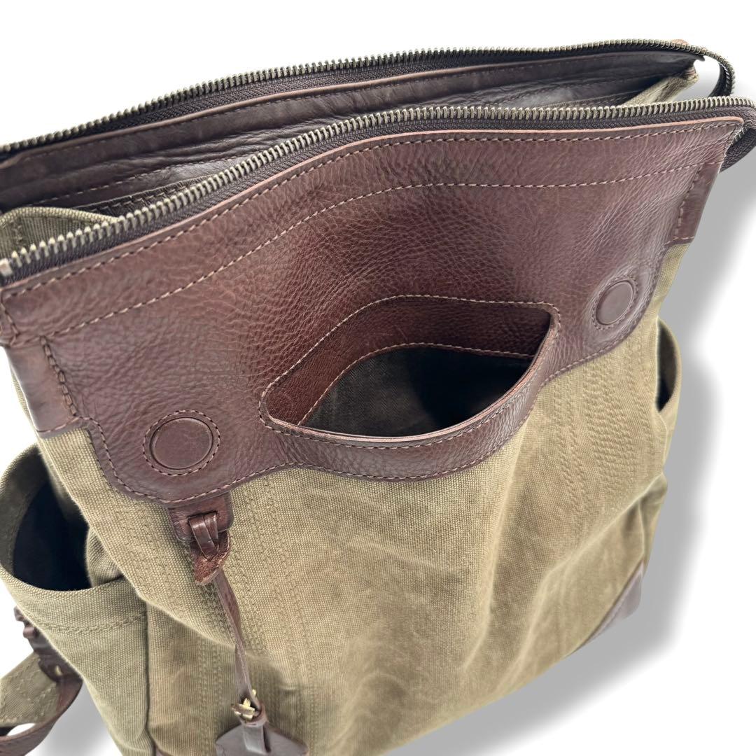 美品 genten リュック バックパック ミモザ・ベーシック リュック