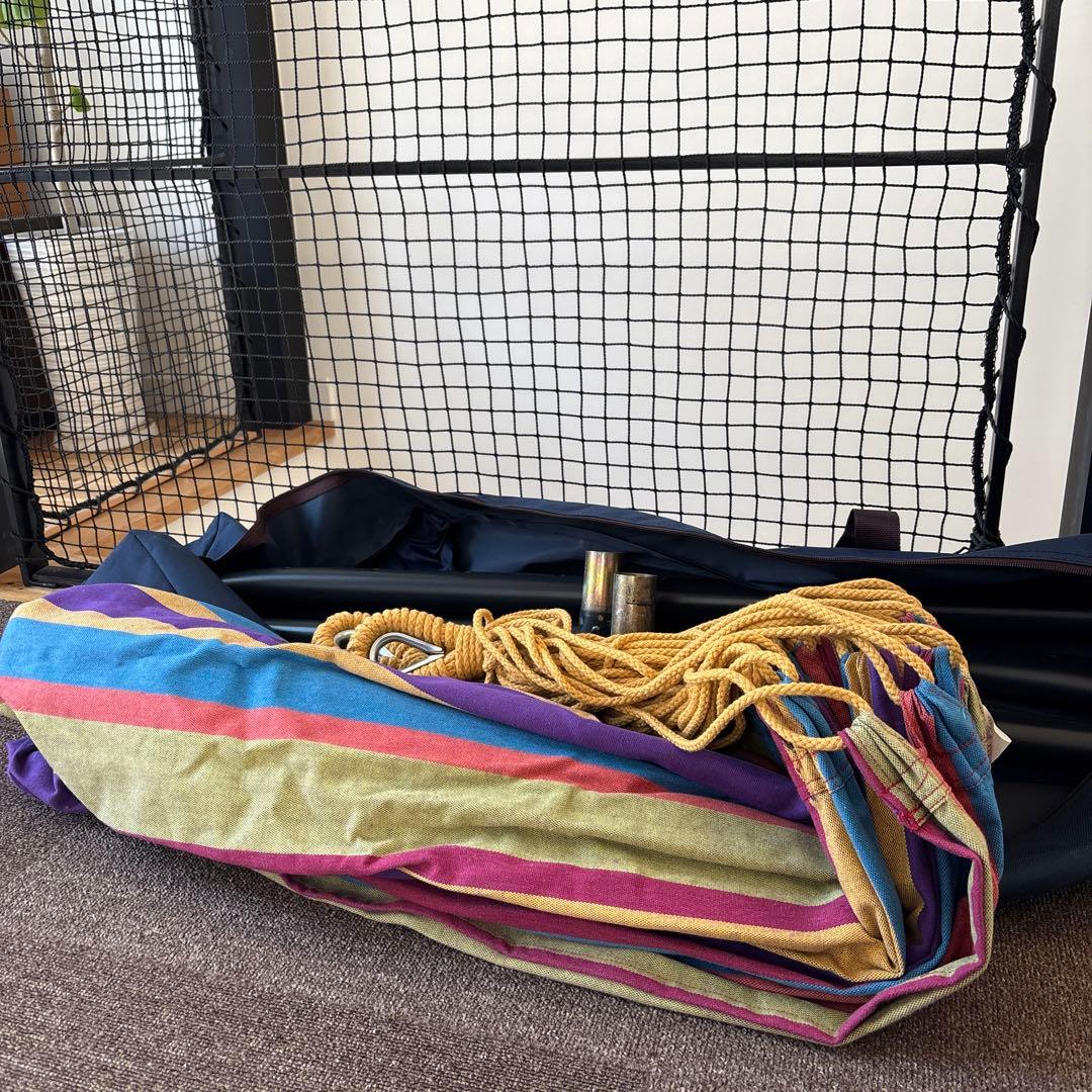 【室内使用のみ】ビブレ　ハンモック 自立式 VIVERE 収納ケース付き