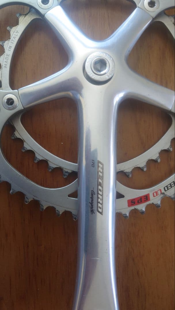 カンパニョーロRECORD 10SPEED クランクセット シルバー53