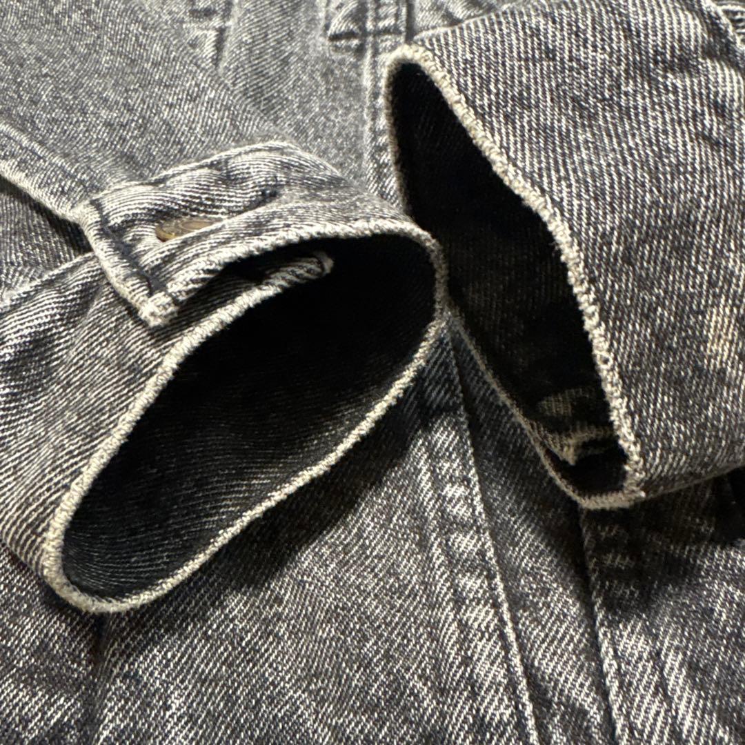 Levi's 70507 先染めブラックデニムジャケット Sサイズ　USA製