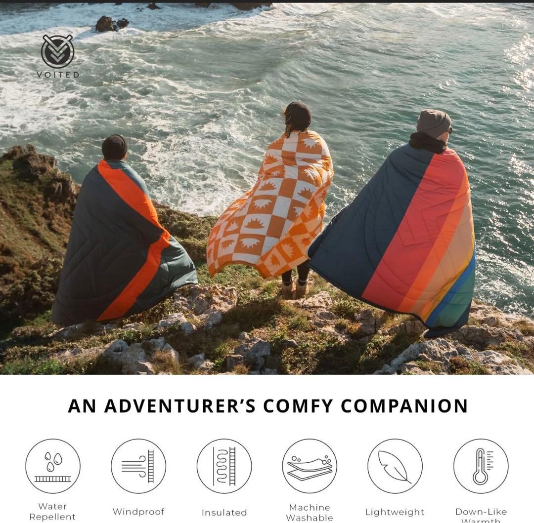 Voited アウトドア キャンピング ブランケット 毛布 寝袋