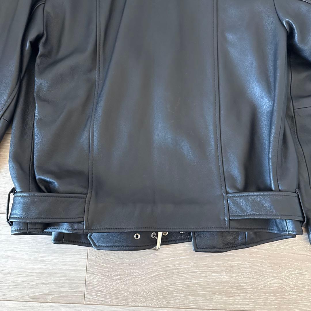 未使用】Ungrid リアルレザー ルーズライダース 羊革