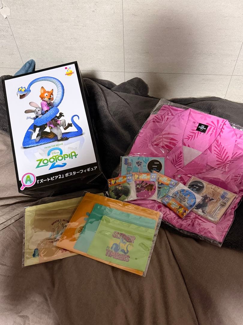 Zootopia 2 happyくじ　ズートピア　A賞　B賞　G賞　I賞　J賞