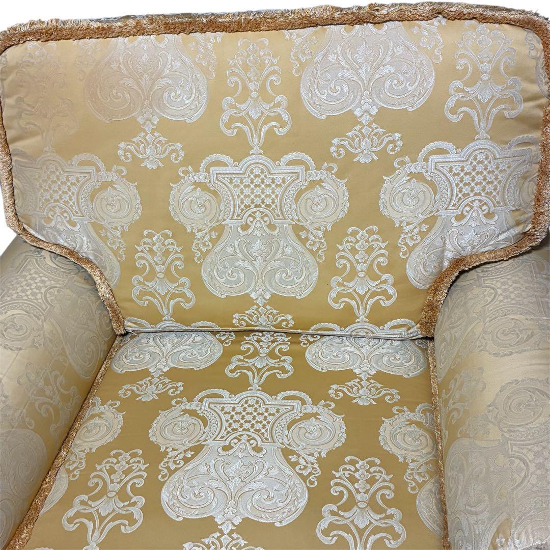 イタリア製　BDS　高級1人掛けソファ アンティーク