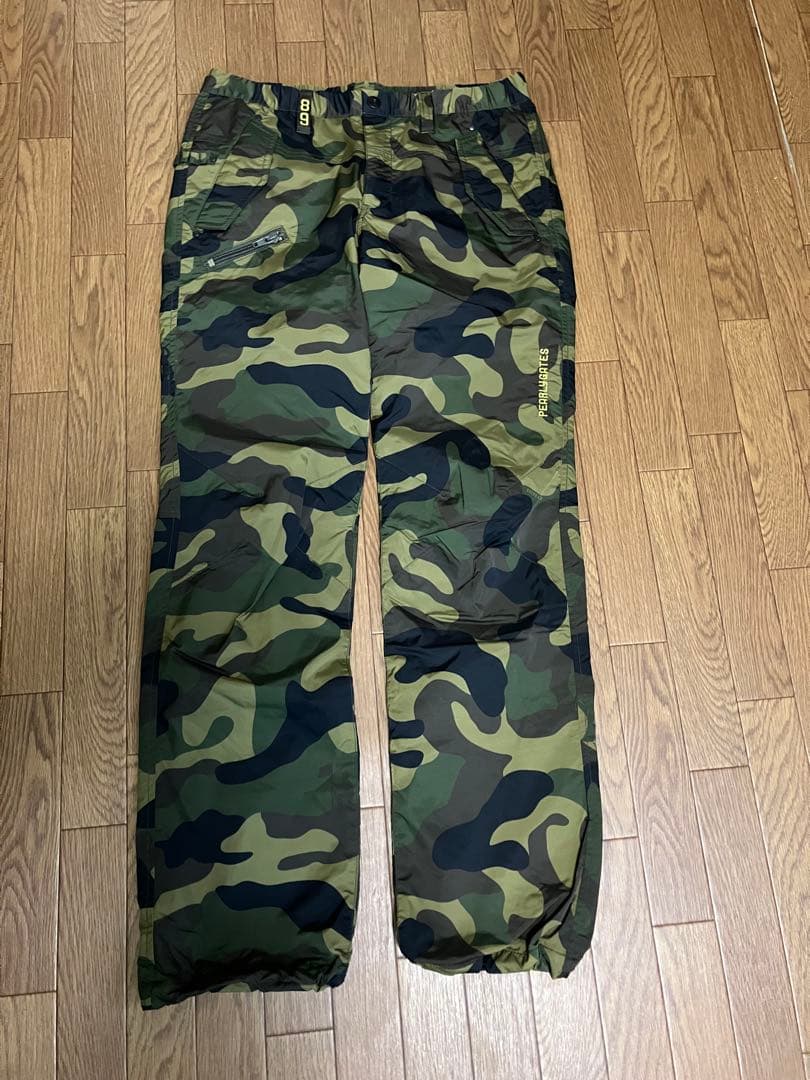 早い者勝ち】PEARLY GATES 裏起毛 カモ柄ドットカーキ サイズ5 楽天