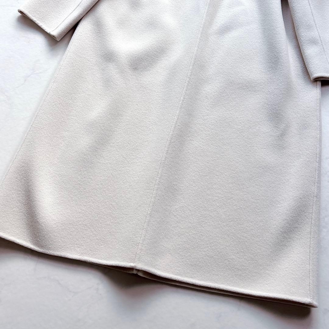 【23区】定価6.9万　ウールリバーロングコート　チェスターコート　大きいサイズ