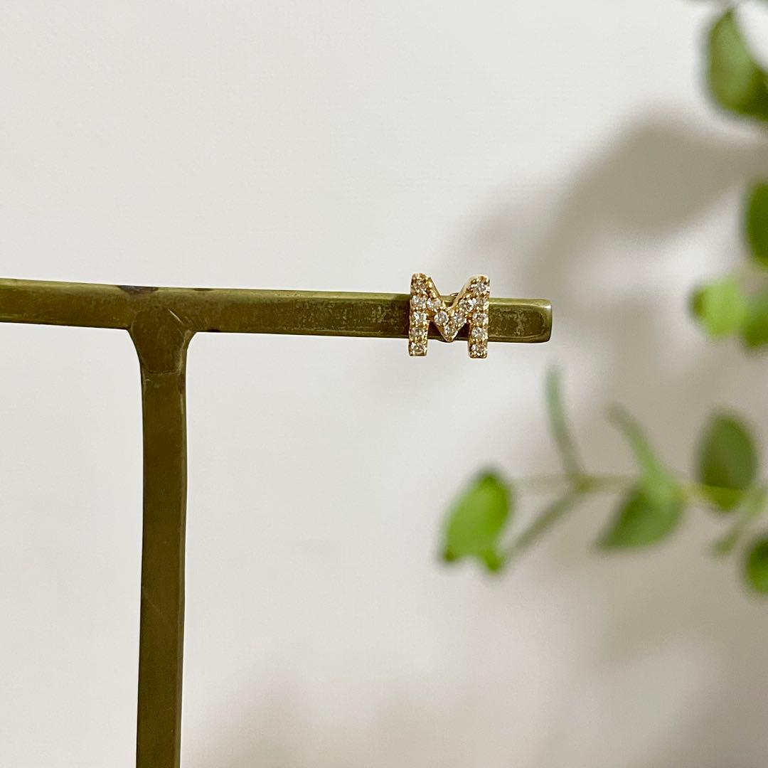 値下げ中／ PonteVecchio ポンテヴェキオ イニシャル ピアス　M