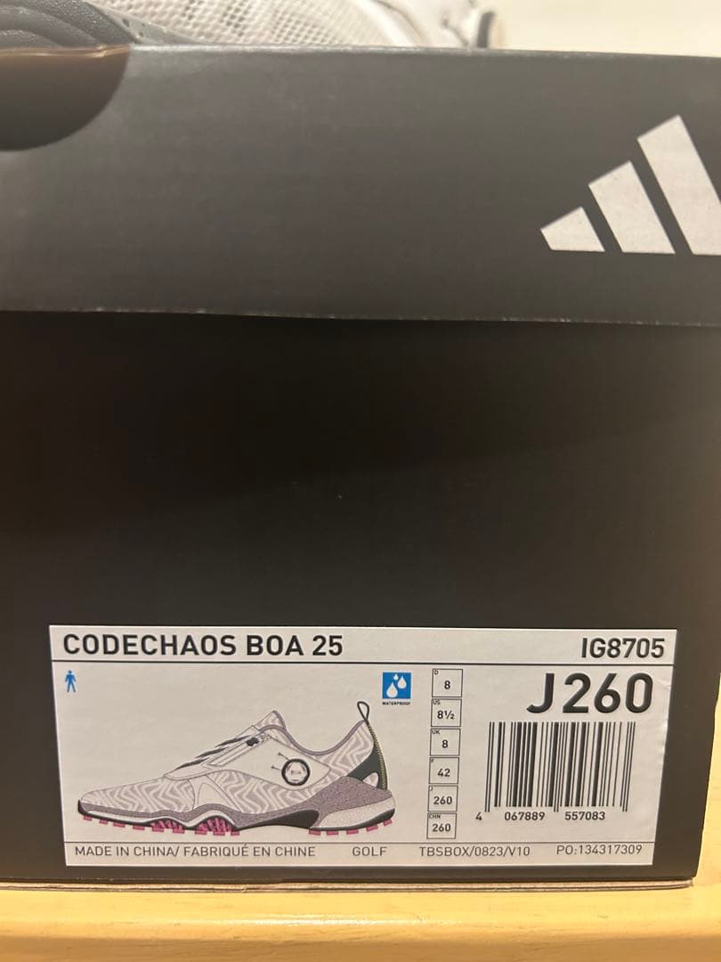 [アディダスゴルフ] ゴルフシューズ コードカオス 25 ボア メンズ