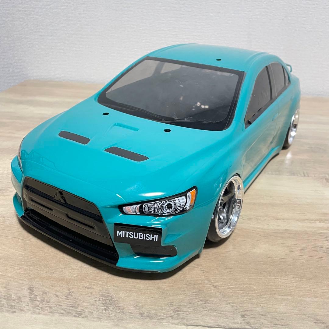 タミヤ ランサーエボリューション 1/10ラジコン ラジコンボディ