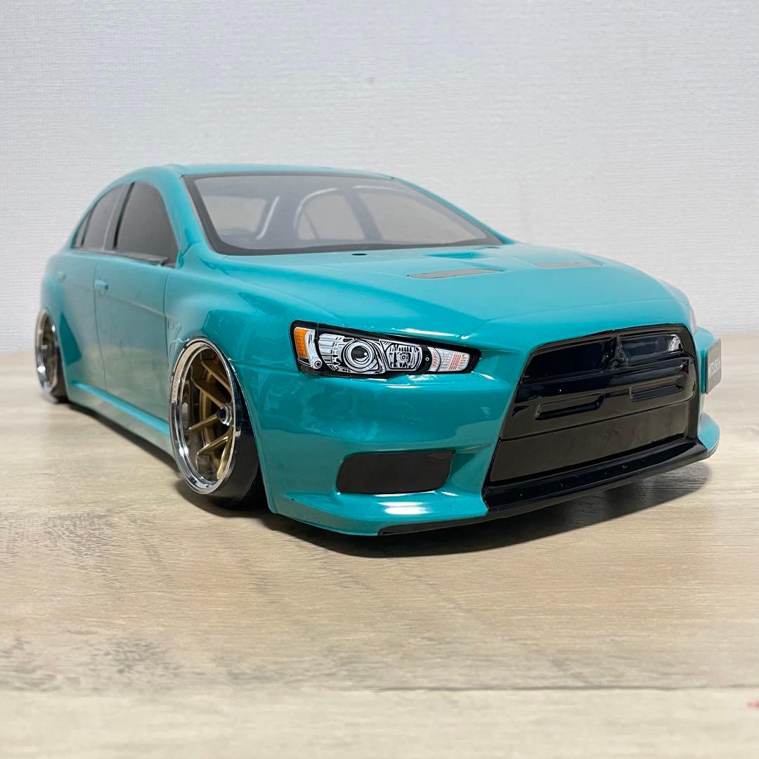 タミヤ ランサーエボリューション 1/10ラジコン ラジコンボディ