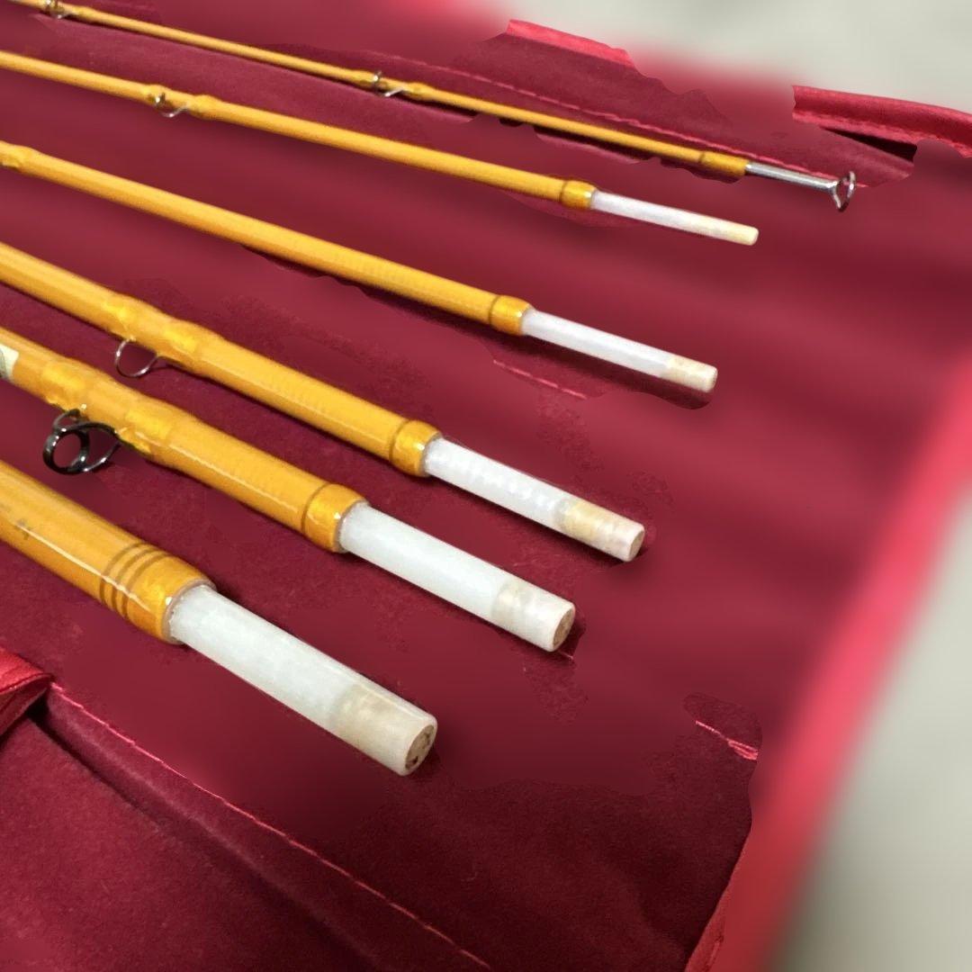 【新品同様】Fenwick フライロッド イエローグラスIII FF754-6J