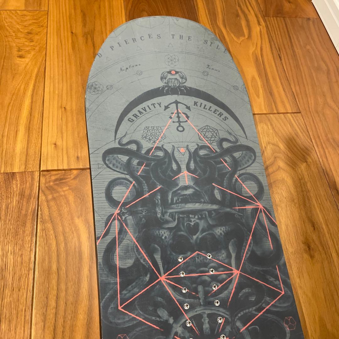 【DRAKE】スノーボード 151cm ワックスセット付き